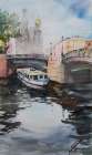  Картина Акварельный Петербург