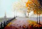  Картина Петербургская осень