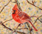  Картина Красный кардинал