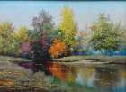  Картина Теплый октябрь