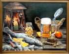  Картина Натюрморт, Оливки к пиву