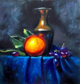 Яркий апельсин