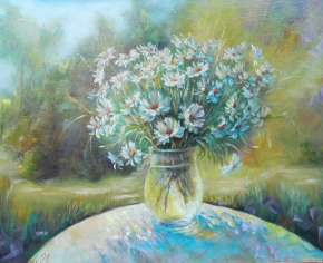 Букет ромашек