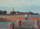  Картина Вид на Петропавловскую крепость