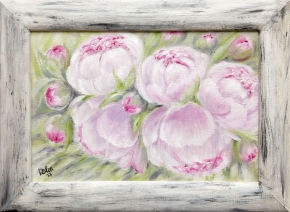 Нежные пионы