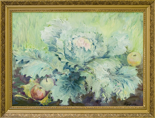 Капуста и яблоки