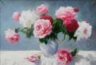  Картина Розовые пионы
