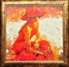  Картина Дама в красном