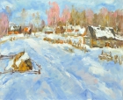  Картина Зимнее утро