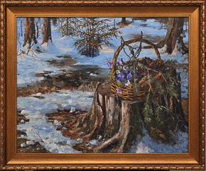 В весеннем лесу