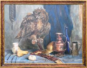 Натюрморт с совой