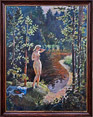  Картина Купальщица