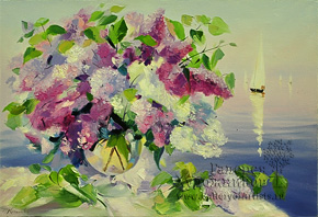 Сирень и кораблики