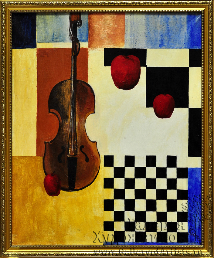 Композиция со скрипкой