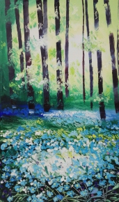 Цветки-незабудки