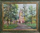  Картина Весна в Александровском парке