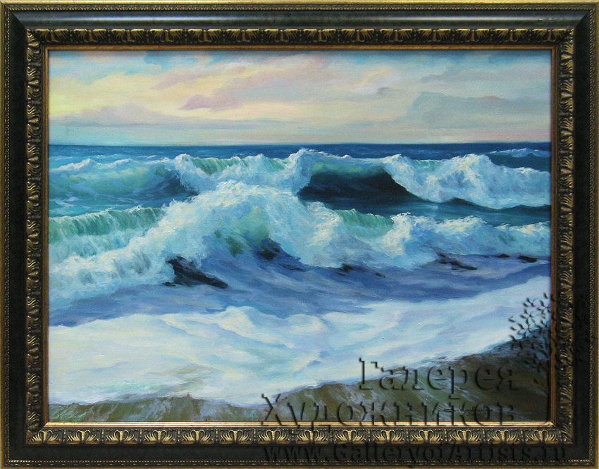 Шторм у карибских берегов