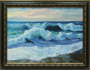 Шторм у карибских берегов