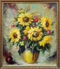  Картина Подсолнухи 