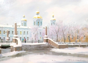 Никольский Собор зима