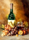  Картина Натюрморт с виноградом