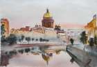 Картина Акварельный Петербург 