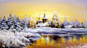 Тверская обл.  церковь Богоявления