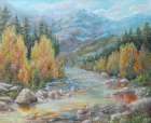  Картина Предгорье Кавказа