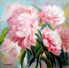  Картина  Розовые пионы