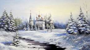 Ярославская обл. Храм Святителя Николая, зима