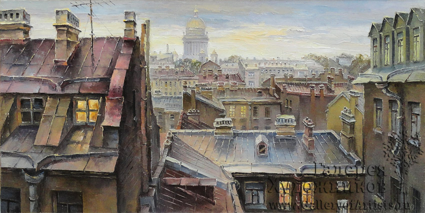 Крыши Васильевского острова