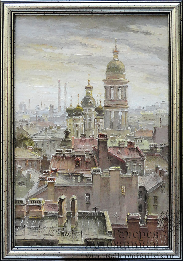 Крыши. Вид на Владимирский собор