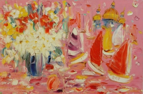 Цветы и кораблики