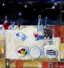  Картина Натюрморт с красным вином