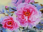  Картина Розовые пионы