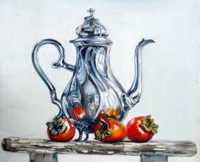 Серебряный чайник
